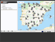 Tablet Screenshot of mapa.azimut.es